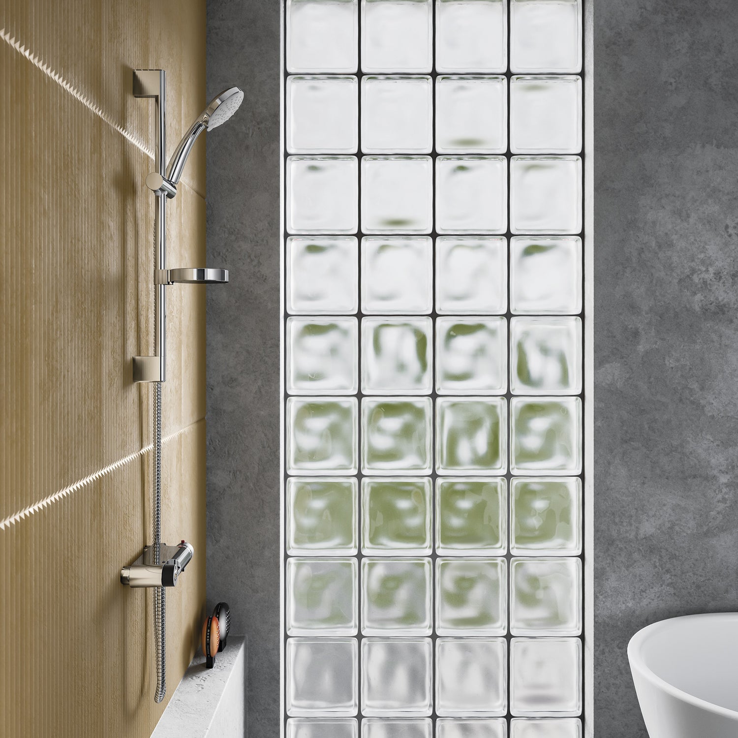 Damixa brusesæt i krom