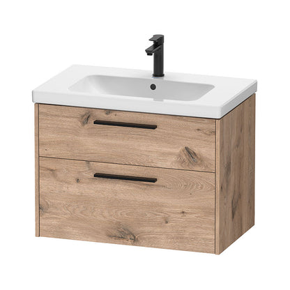 Duravit D-code badeværelsesmøbel inkl. vask, 80 cm