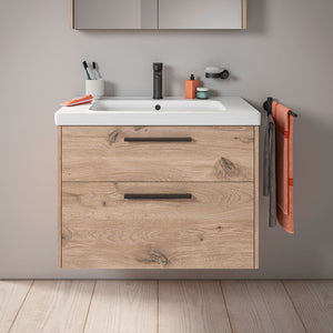 Duravit D-code badeværelsesmøbel inkl. vask, 80 cm