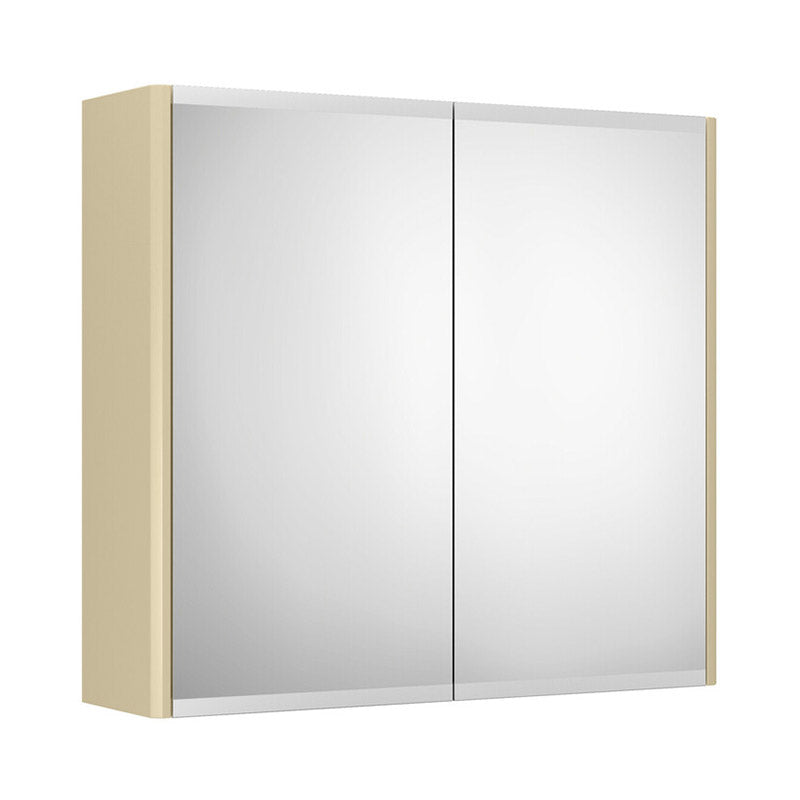 Gustavsberg Graphic spejlskab, beige, uden lys, 60 cm