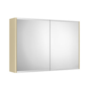 Gustavsberg Graphic spejlskab, beige, uden lys, 80 cm
