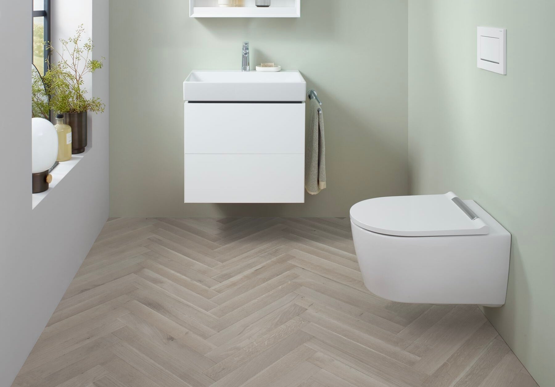 Geberit One vaeghaengt toilet