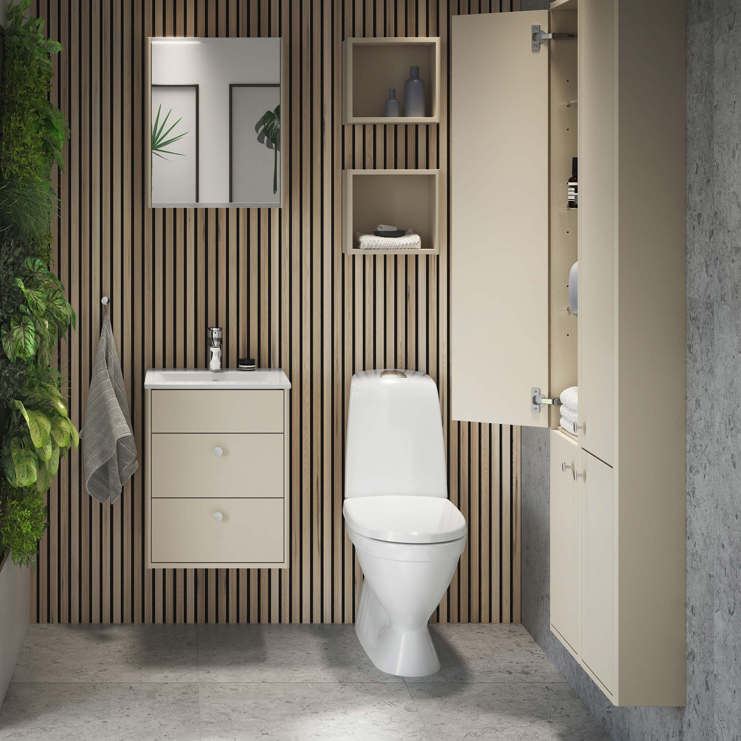 Gulvstående toilet Gustavsberg