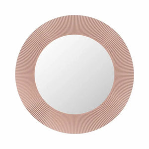 Kartell by Laufen, All Saints, spejl med lys, Rosa (Ø78 cm)