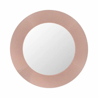 Kartell by Laufen, All Saints, spejl med lys, Rosa (Ø78 cm)