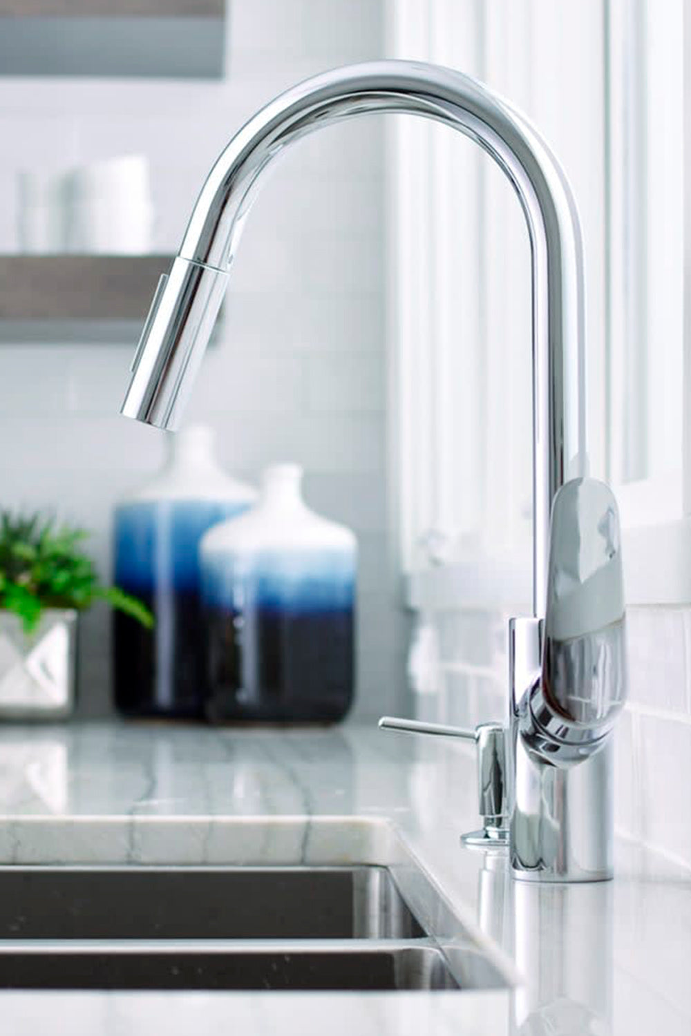 Hansgrohe Focus køkkenarmatur med udtræk