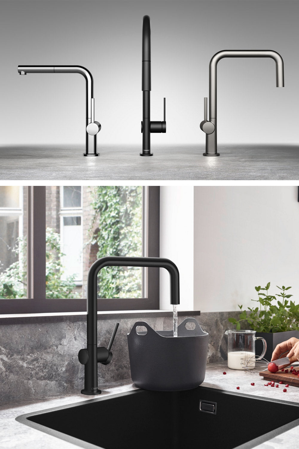Hansgrohe køkkenarmatur