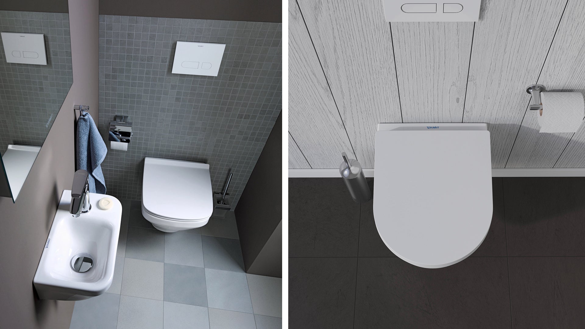 Toilet compact toiletter