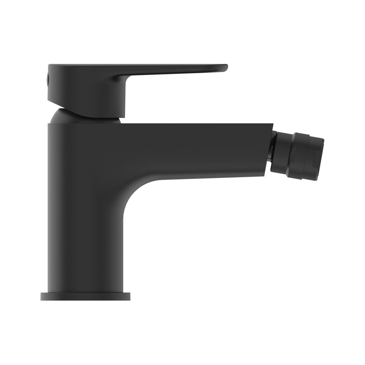 Ideal Standard Cerafine O bidetarmatur, mat sort – set fra siden