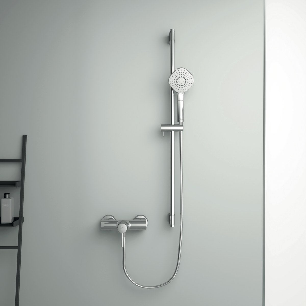 Ideal Standard Ceraline brusearmatur, krom – miljøbillede
