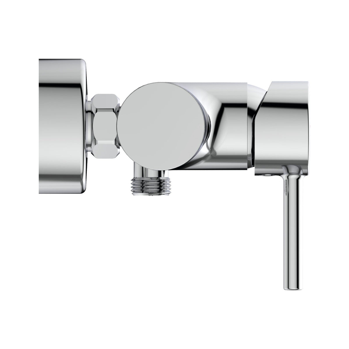 Ideal Standard Ceraline brusearmatur, krom – set fra siden