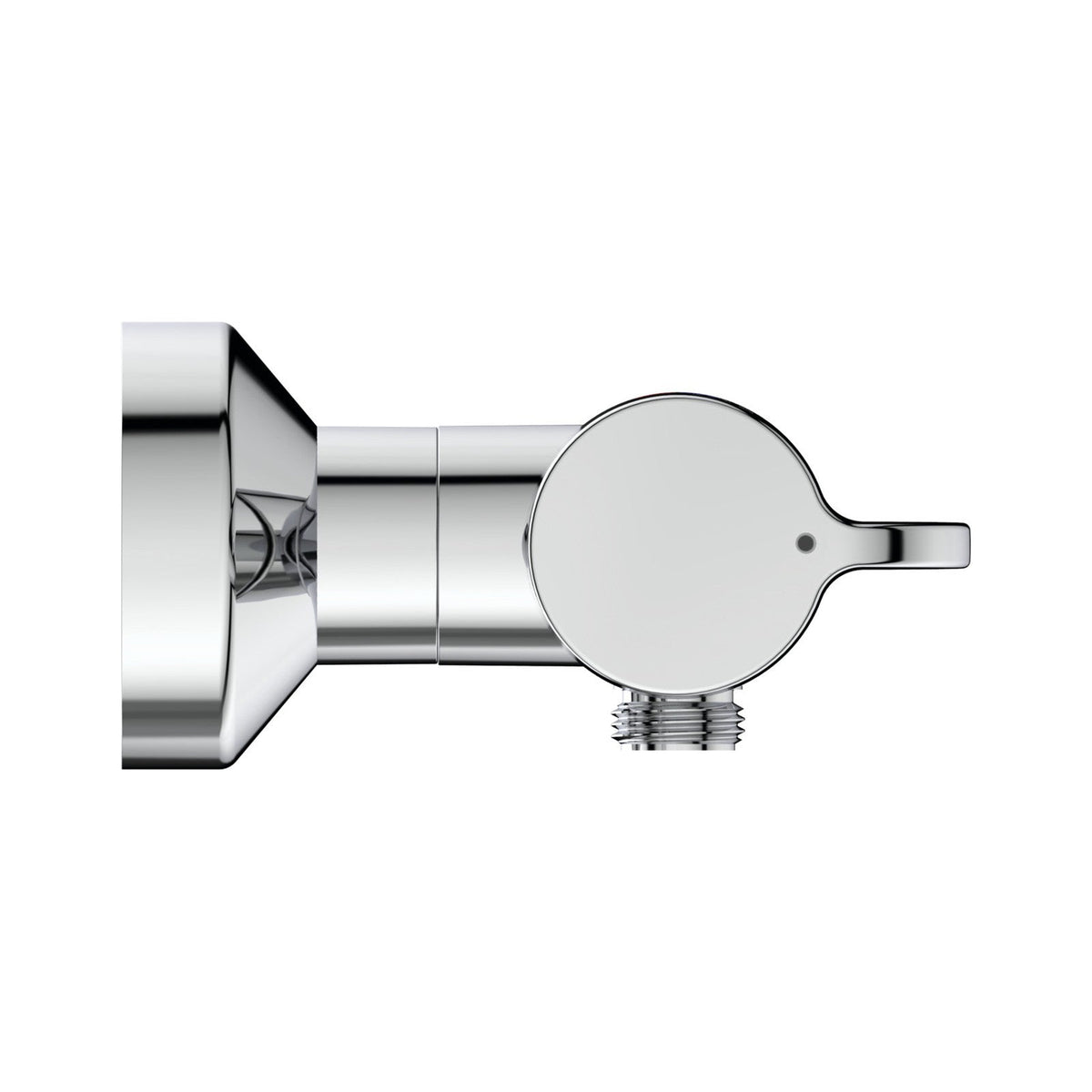 Ideal Standard Ceraplus Safe brusetermostat, krom – set fra siden