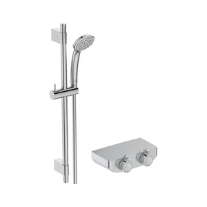Ideal Standard Ceraplus Safe OX brusesæt med termostat, krom
