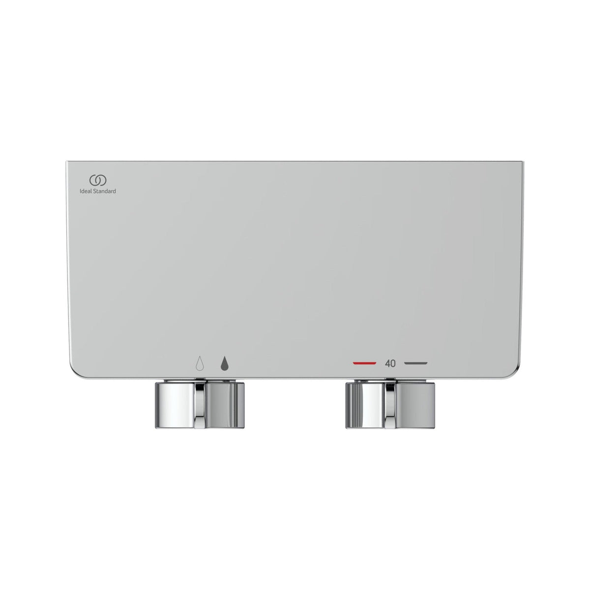 Ideal Standard Ceraplus Safe OX brusetermostat, krom – set oppefra