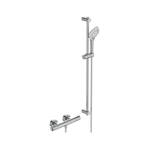 Ideal Standard Ceratherm T100 Idealrain brusesæt med termostat, krom