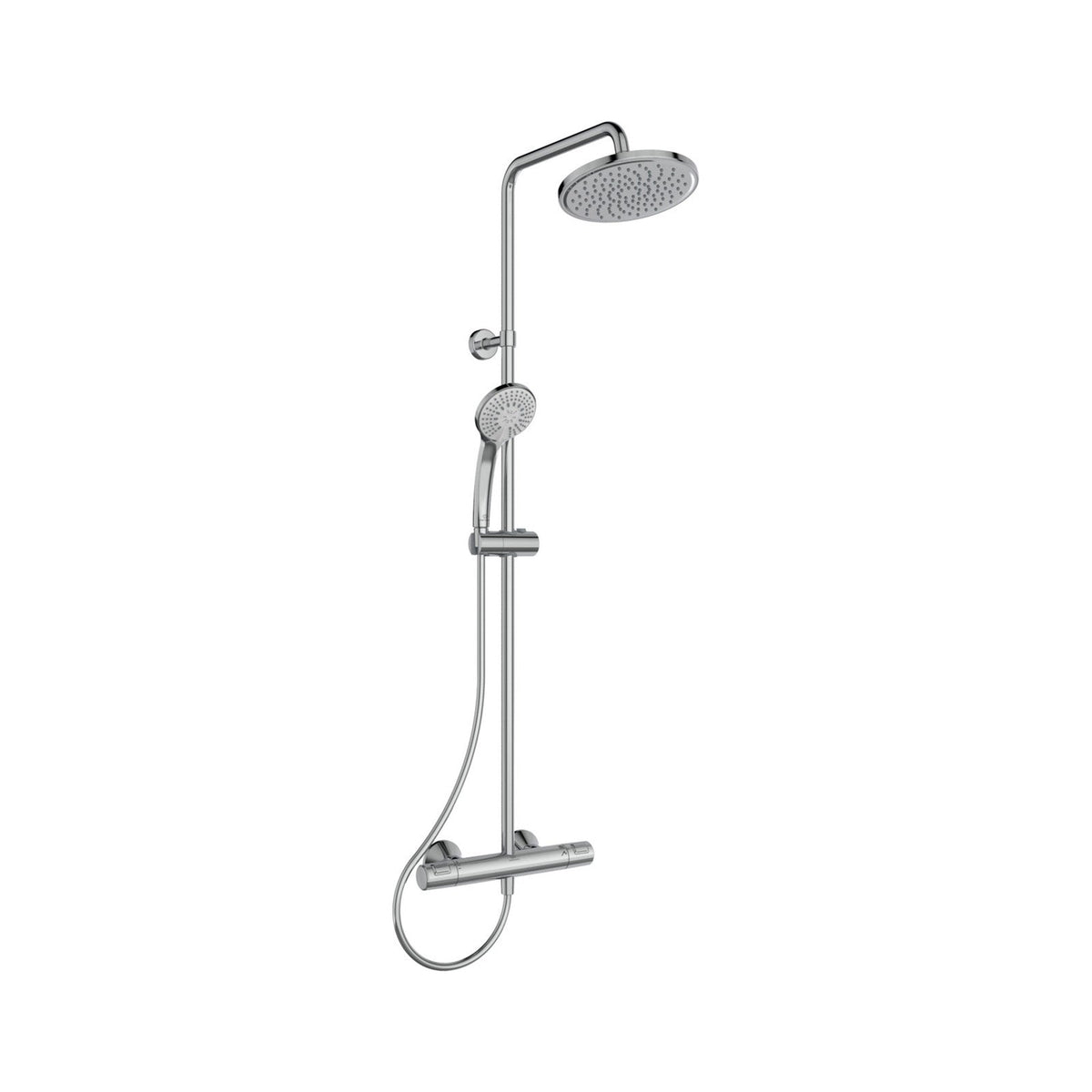 Ideal Standard Ceratherm T25 brusesystem med termostat, krom