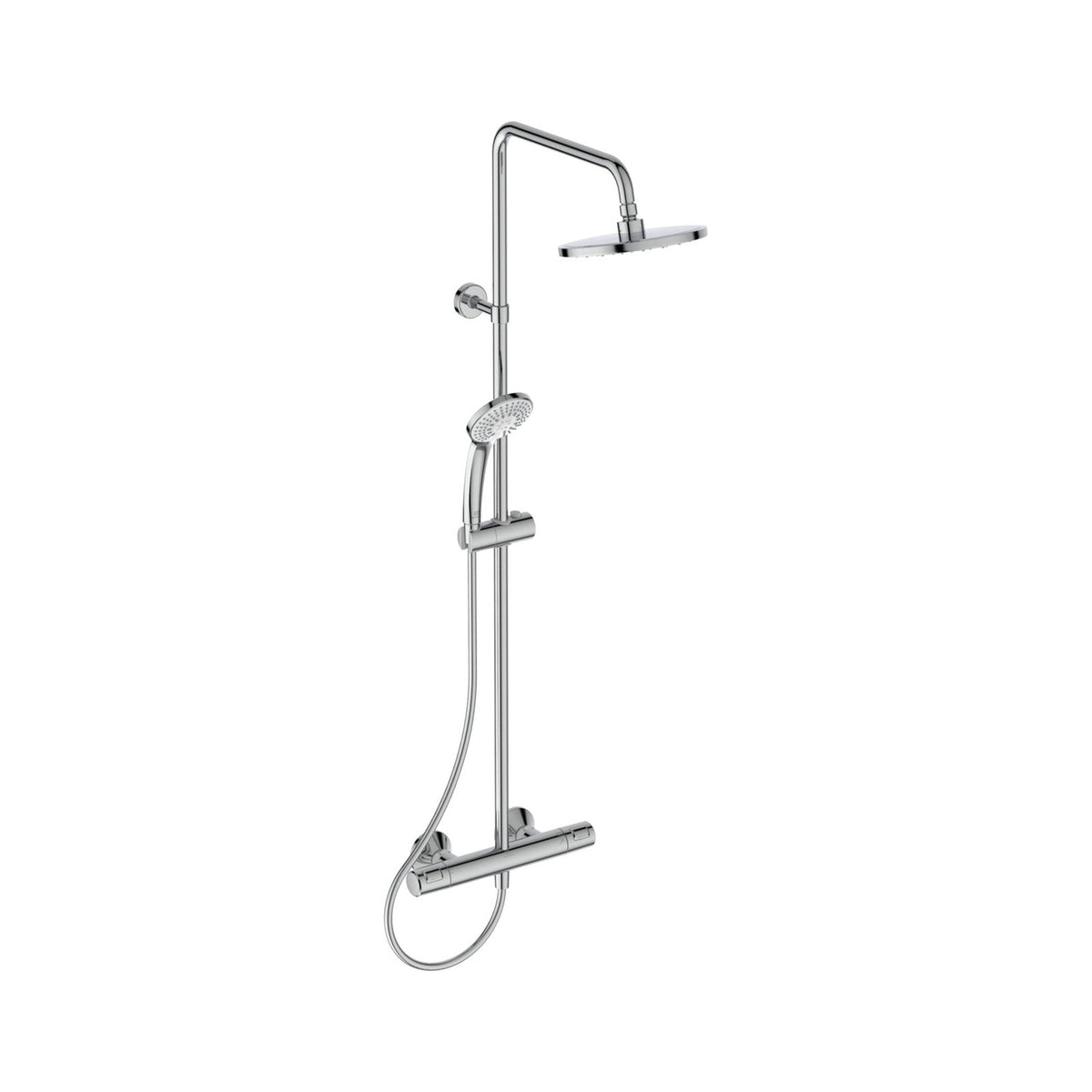 Ideal Standard Ceratherm T25 brusesystem med termostat, krom