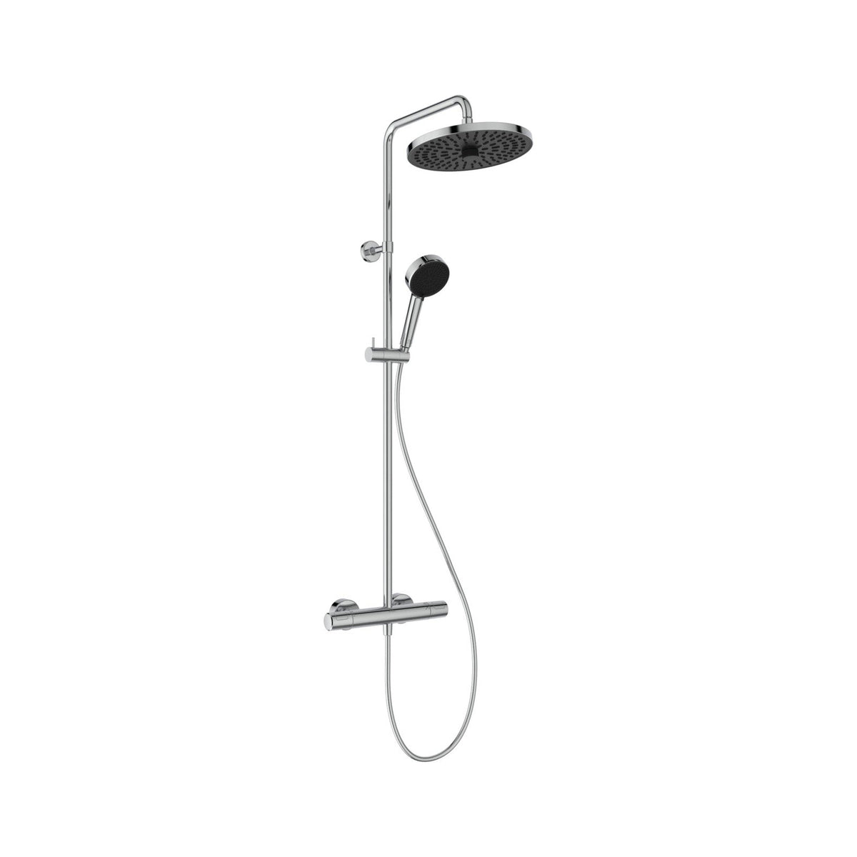 Ideal Standard Ceratherm T25+ brusesystem med termostat, krom