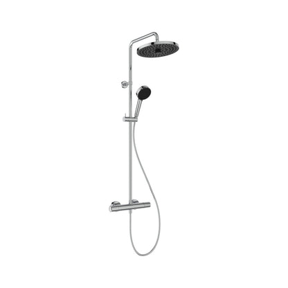 Ideal Standard Ceratherm T25+ brusesystem med termostat, krom