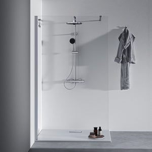 Ideal Standard Ceratherm T25+ brusesystem med termostat, krom – miljøbillede