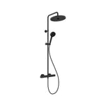 Ideal Standard Ceratherm T25+ brusesystem med termostat, mat sort