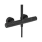 Ideal Standard Ceratherm T25+ brusesystem med termostat, mat sort