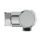 Ideal Standard Ceratherm T25 brusetermostat, krom – set fra siden