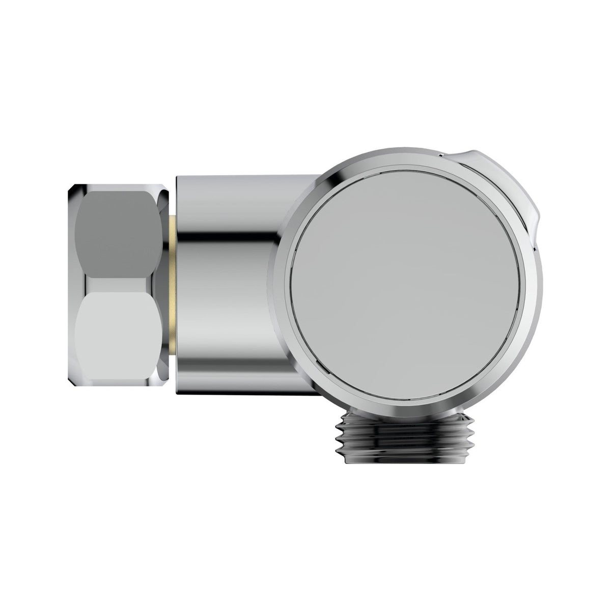 Ideal Standard Ceratherm T25 brusetermostat, krom – set fra siden
