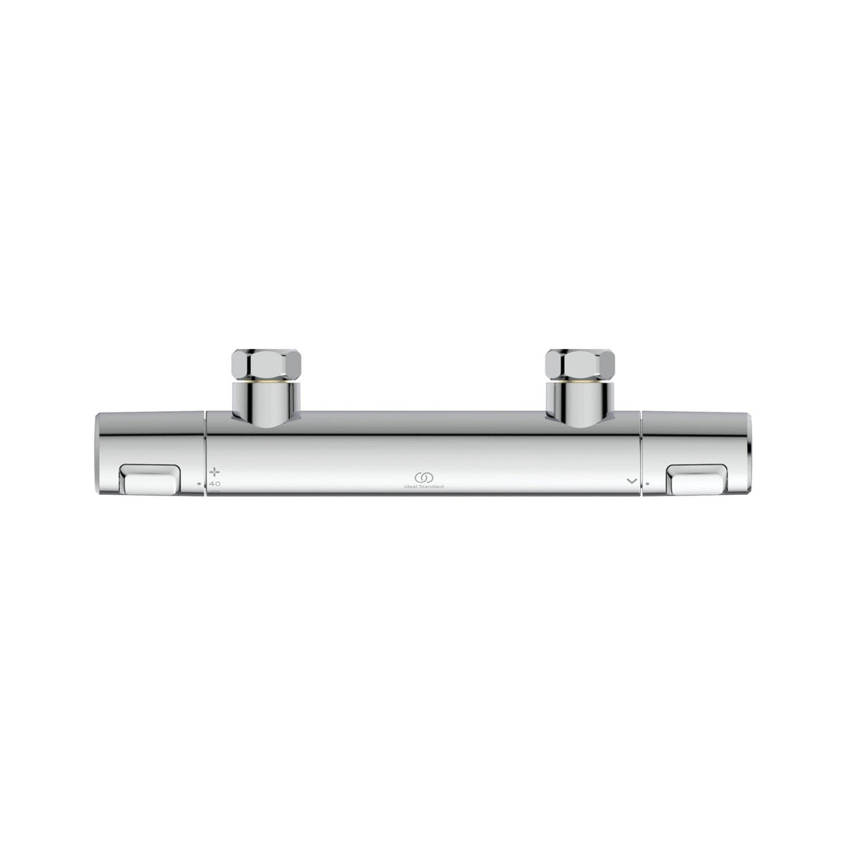 Ideal Standard Ceratherm T25 brusetermostat, krom – set oppefra