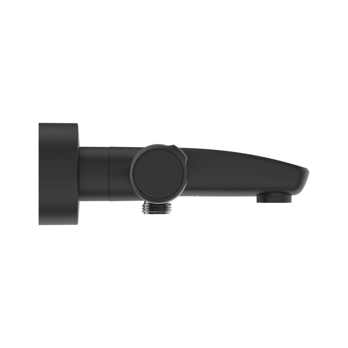 Ideal Standard Ceratherm T25 kar/brusetermostat, mat sort – set fra siden