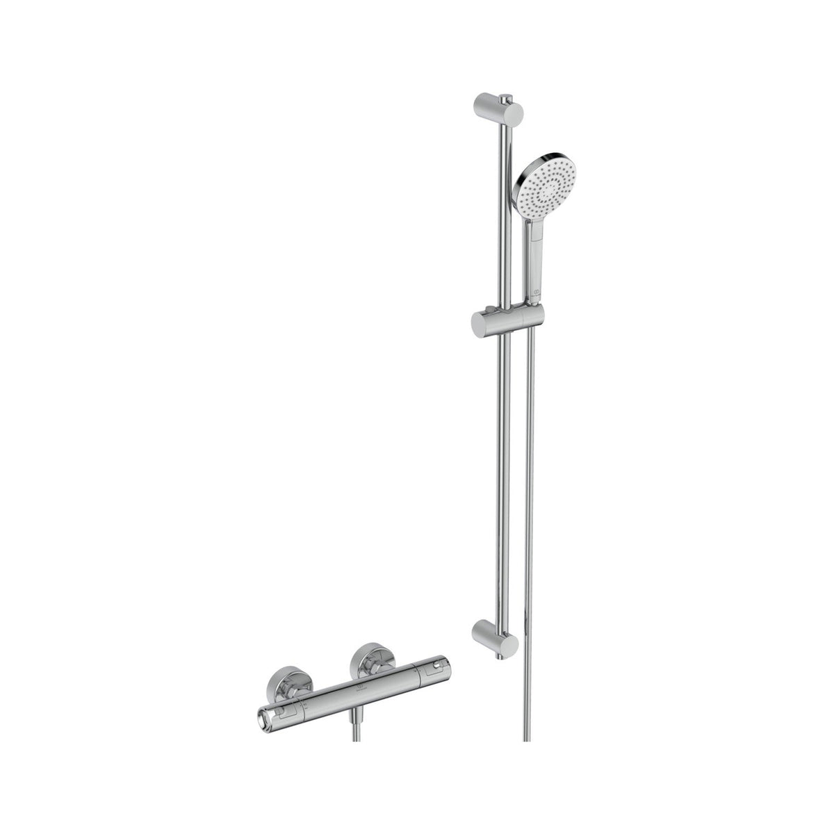 Ideal Standard Ceratherm T50 Idealrain brusesæt med termostat, krom