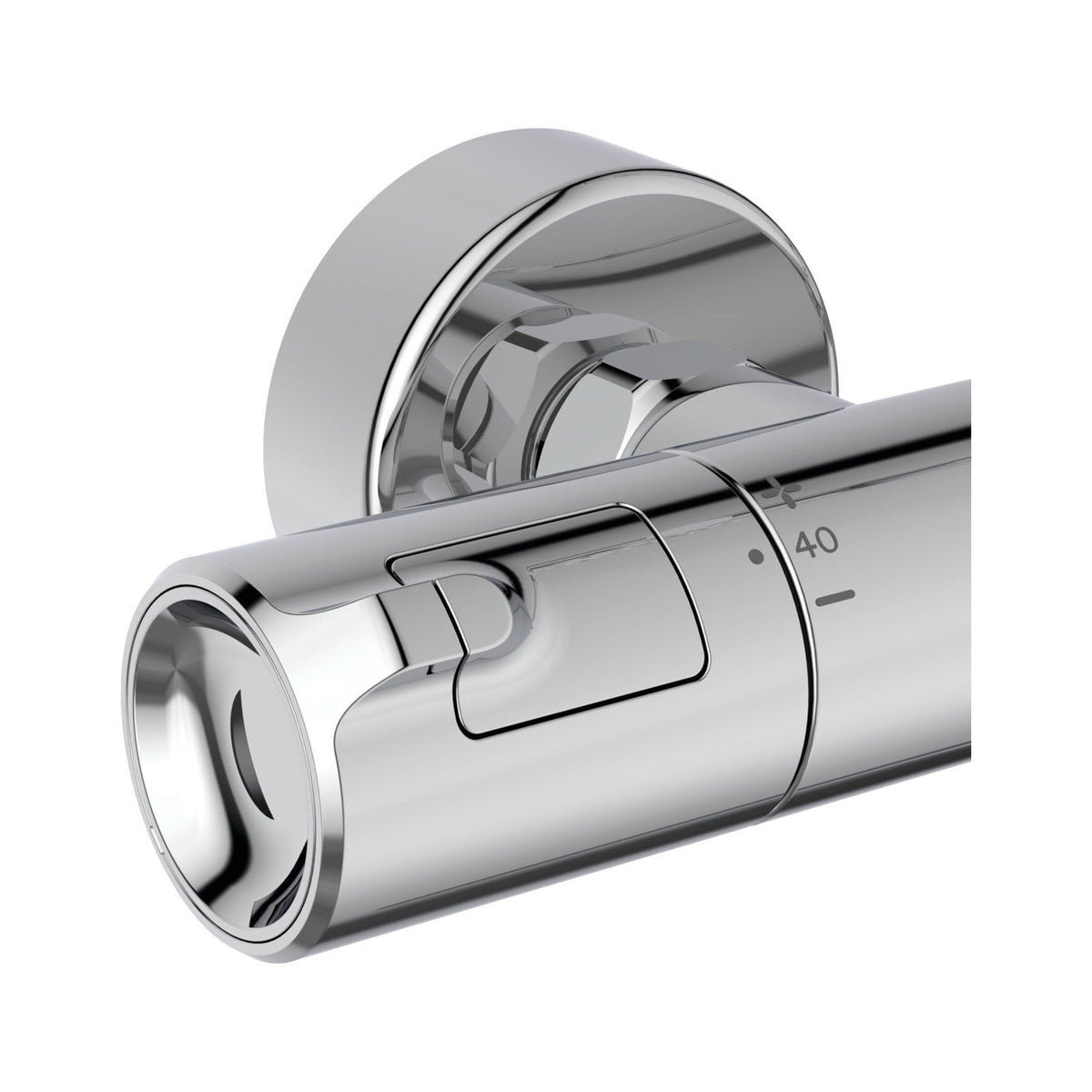 Ideal Standard Ceratherm T50 Idealrain brusesæt med termostat, krom