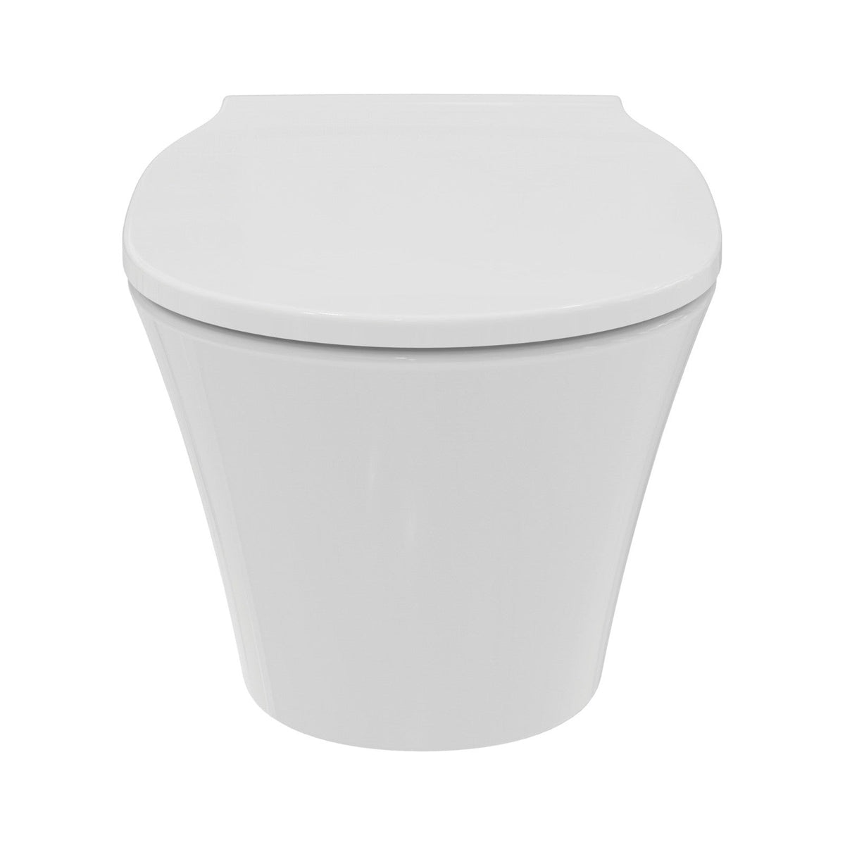 Ideal Standard Connect Air væghængt toilet uden skyllekant inkl. soft close-sæde, hvid