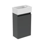 Ideal Standard Eurovit+ badeværelsesmøbel inkl. håndvask, 37 cm, grå