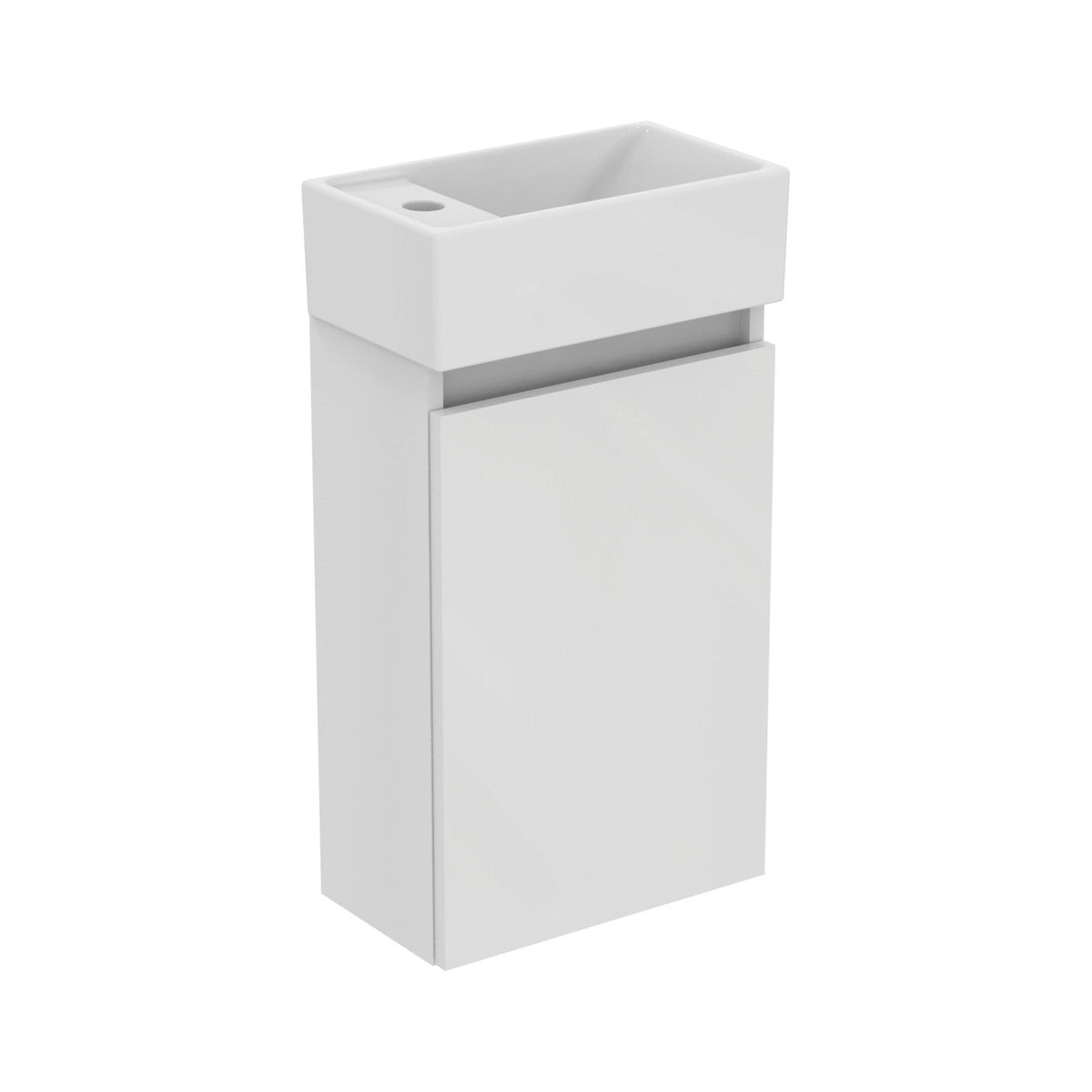 Ideal Standard Eurovit+ badeværelsesmøbel inkl. håndvask, 37 cm, hvid