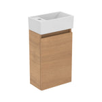 Ideal Standard Eurovit+ badeværelsesmøbel inkl. håndvask, 37 cm, natur eg
