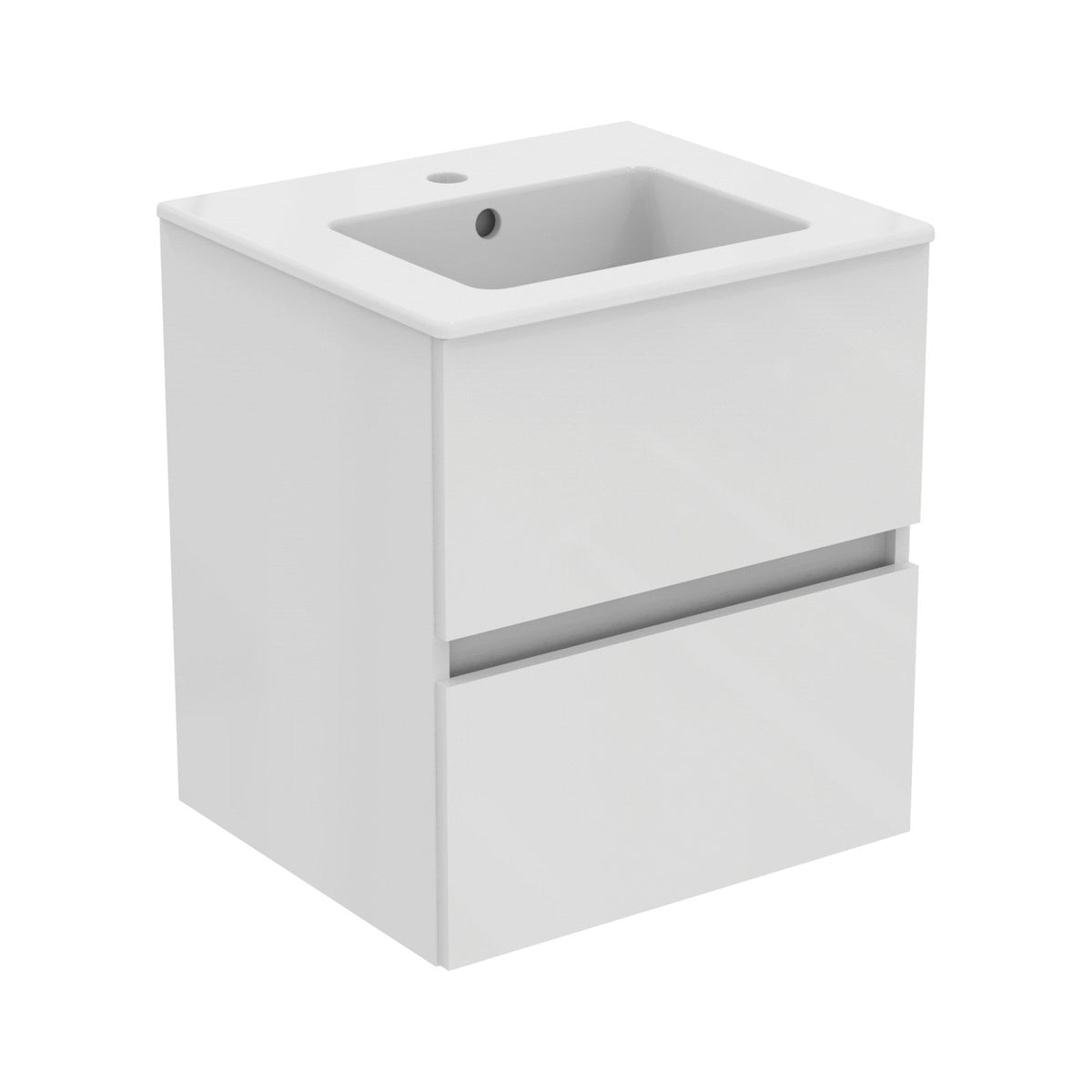 Ideal Standard Eurovit+ badeværelsesmøbel inkl. håndvask, 51 cm, hvid