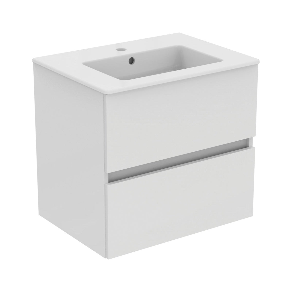 Ideal Standard Eurovit+ badeværelsesmøbel inkl. håndvask, 61 cm, hvid