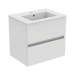Ideal Standard Eurovit+ badeværelsesmøbel inkl. håndvask, 61 cm, hvid