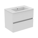 Ideal Standard Eurovit+ badeværelsesmøbel inkl. håndvask, 71 cm, hvid