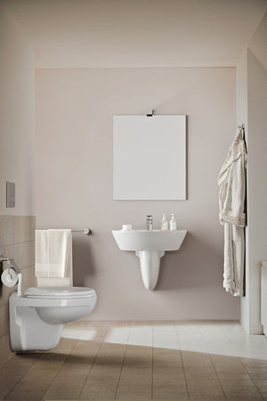Ideal Standard Eurovit håndvask, 55x46 cm, hvid – miljøbillede