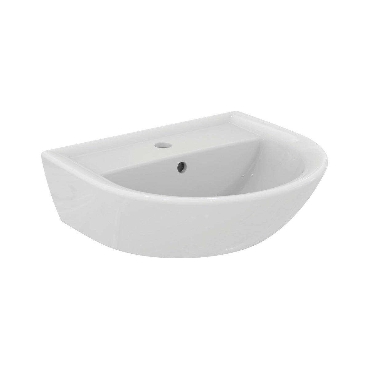 Ideal Standard Eurovit håndvask, 50x44 cm, hvid