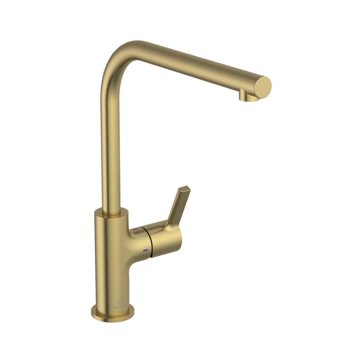 Ideal Standard Gusto køkkenarmatur med L-tud, Brushed Gold