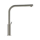 Ideal Standard Gusto køkkenarmatur med L-tud, Silver Storm – set fra siden
