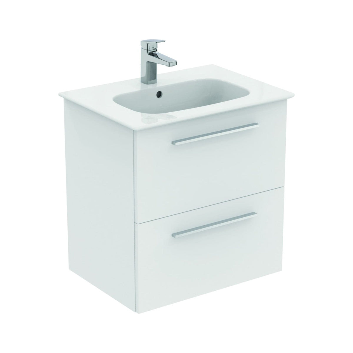 Ideal Standard i.life A badeværelsesmøbel inkl. håndvask, 64 cm, hvid