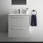 Ideal Standard i.life A badeværelsesmøbel inkl. håndvask, 64 cm, hvid – miljøbillede