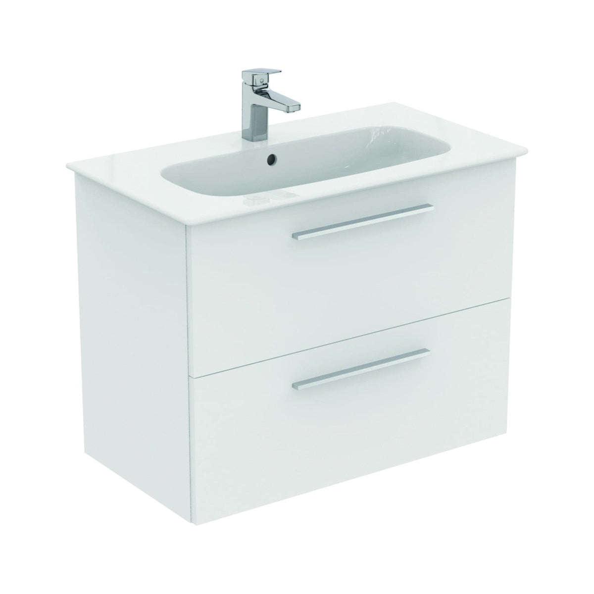 Ideal Standard i.life A badeværelsesmøbel inkl. håndvask, 84 cm, hvid