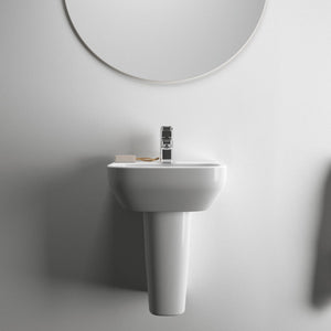 Ideal Standard i.life A håndvask, 40x36 cm, hvid – miljøbillede