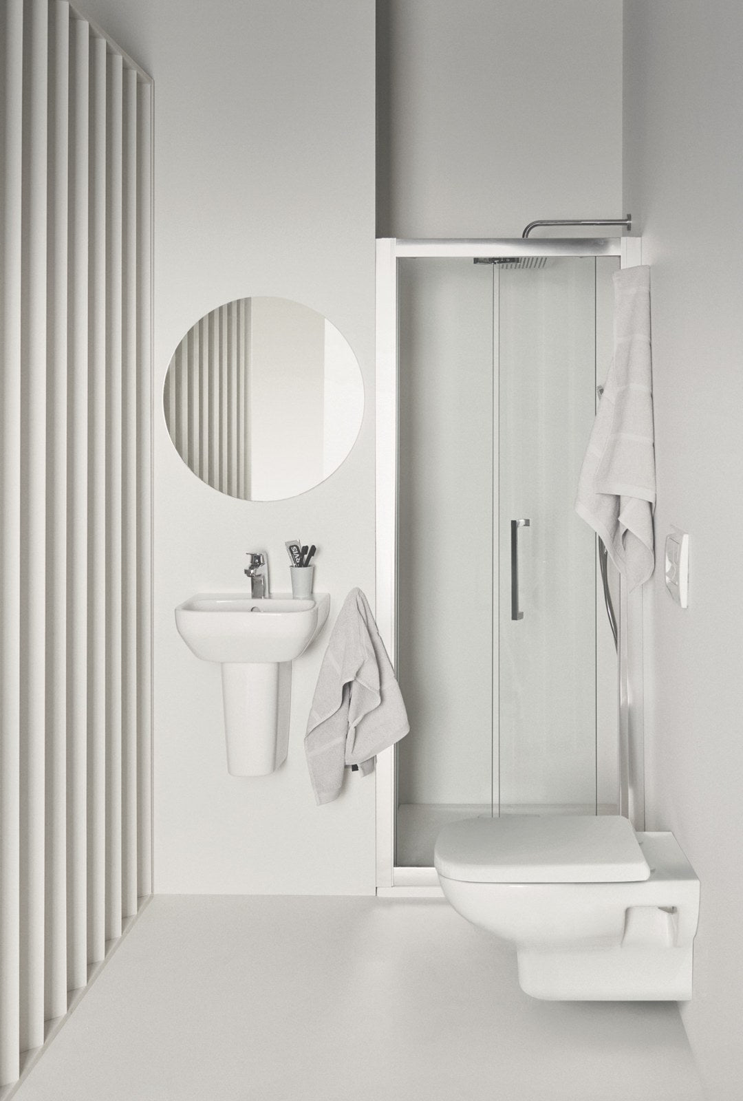 Ideal Standard i.life A håndvask, 40x36 cm, hvid – miljøbillede