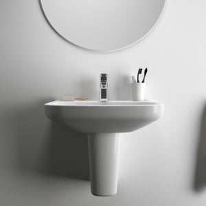Ideal Standard i.life A håndvask, 60x48 cm, hvid – miljøbillede